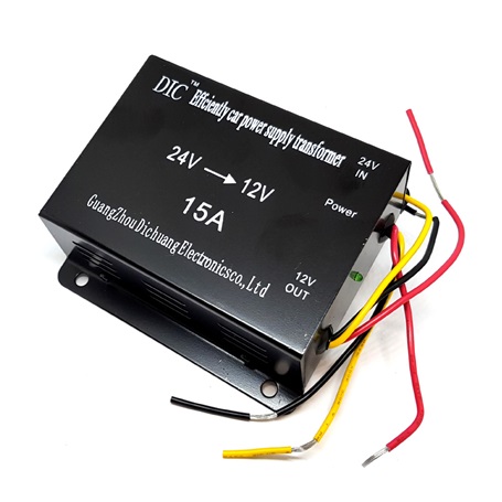مبدل برق خودرو 24V To 12V 15A